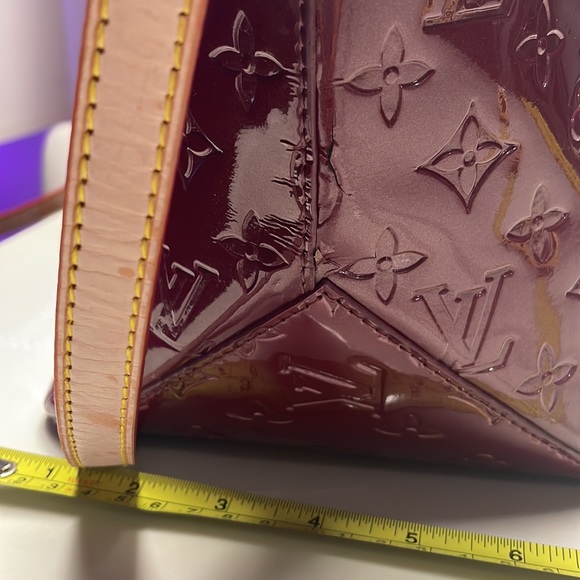 Wine Louis Vuitton handbag signature canvas - Picture 16 of 17